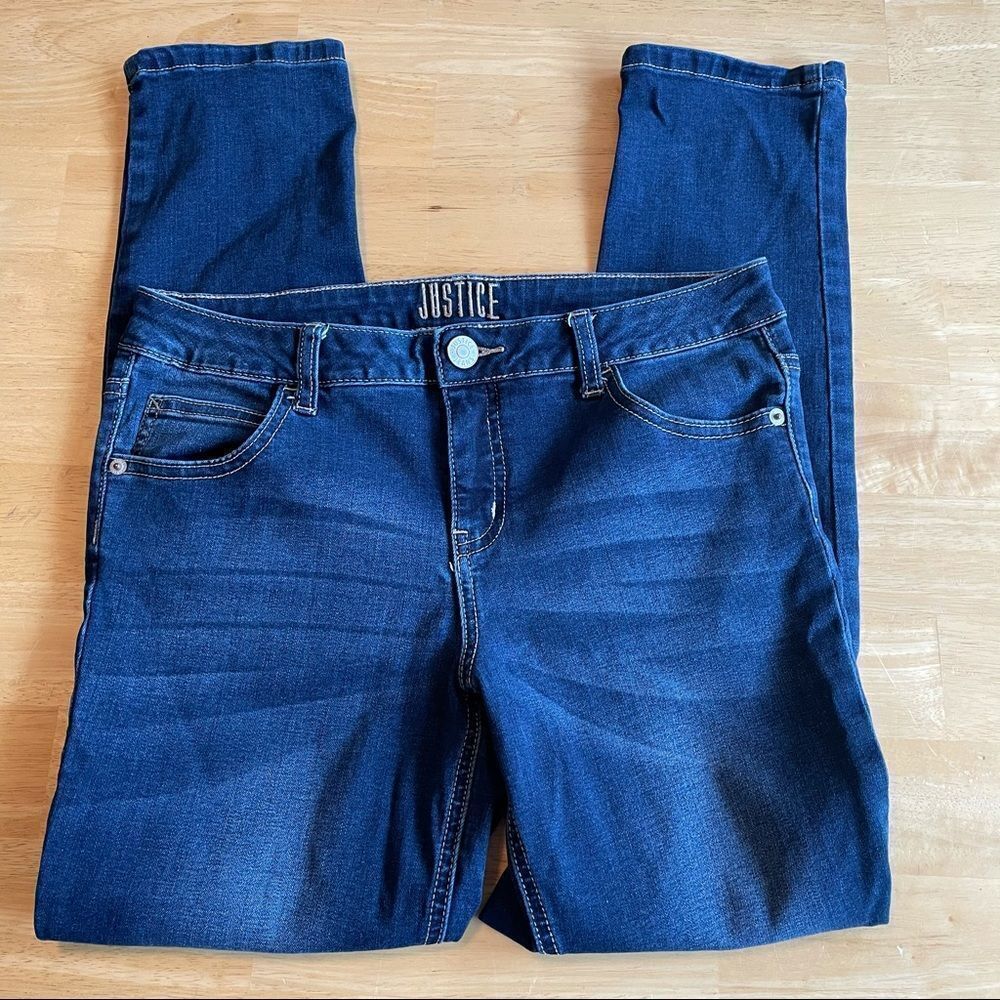 Justice Midrise Super Skinny Jeans size 12 plus